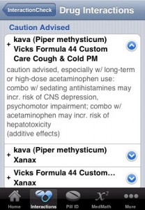 Epocrates Rx iPhone Application